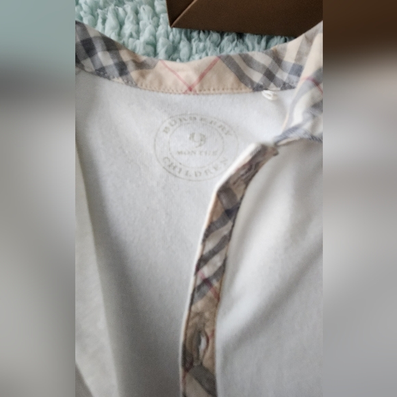 Authentic BURBERRY CHILDREN BABY SET 9M - Picture 4 of 6